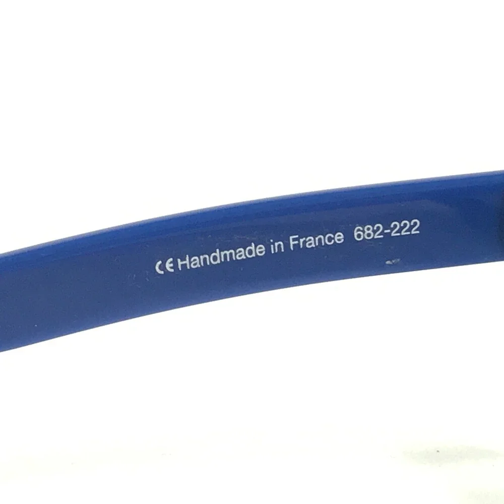 Robert Marc Sunglasses 682-222 Black Blue Tortoise Square Frames w/ Blue Lenses